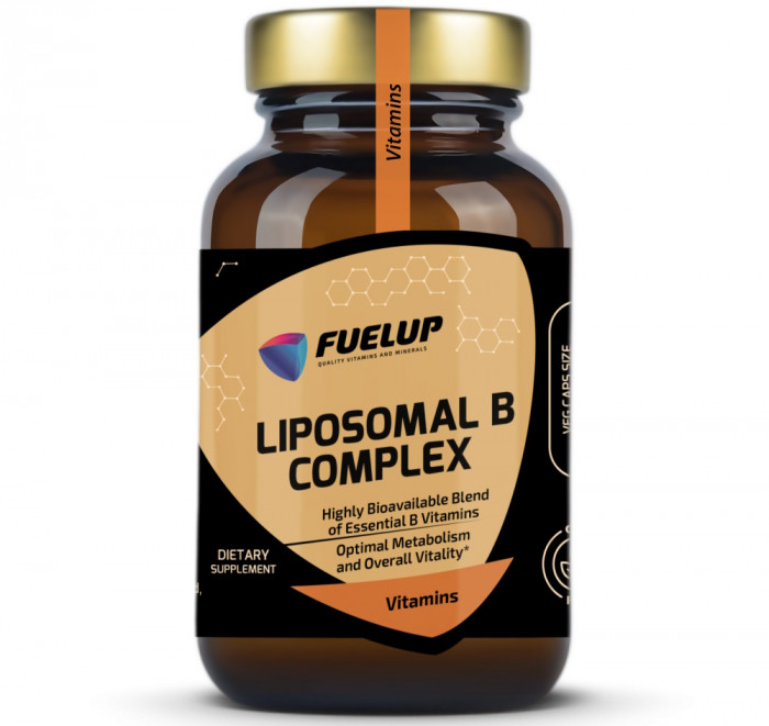 Липосомный комплекс витаминов группы B Fuel Up Liposomal B Complex (60 табл)