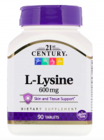 21st Century L-Lysine 600 mg (90 таб)