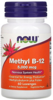 NOW Methyl B-12 5000 mcg Pastilles
