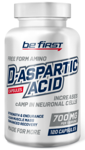 Be First D-Aspartic Acid (DAA) 700 mg