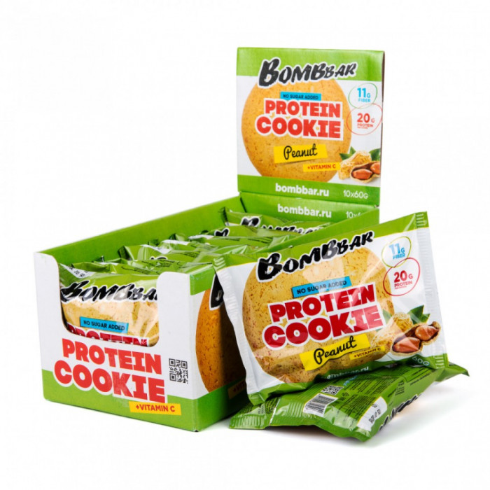 Протеиновое печенье Bombbar Protein Cookie (60 г)