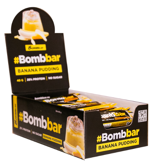 Протеиновый батончик Bombbar в шоколаде (40 г)