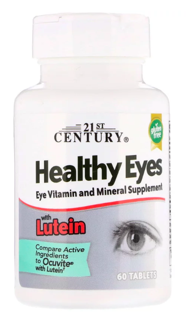 21st Century Healthy Eyes Здоровые глаза с лютеином (60 табл)