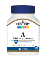 21st Century Vitamin A 3000 mcg (110 кап) (Cрок до 03.23)