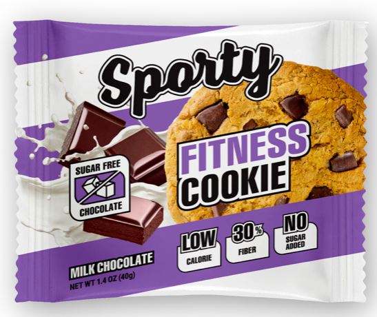 Низкокалорийное фитнес-печенье Sporty Fitness (40 г)