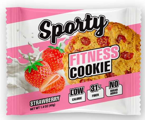 Низкокалорийное фитнес-печенье Sporty Fitness (40 г)