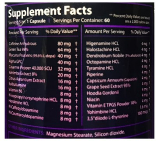 Magic Burner Classic (жиросжигатель) 60 капсул F2 nutrition