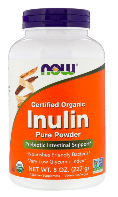 NOW Inulin Pure Powder (227 гр)