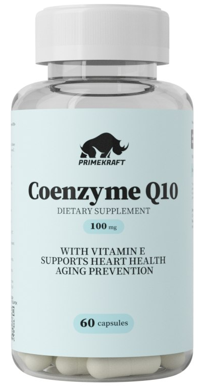 Коэнзим Q10 (CoenzymeQ10) Prime Kraft (60 капс)