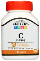 21st Century Vitamin C 250 mg (110 таб)