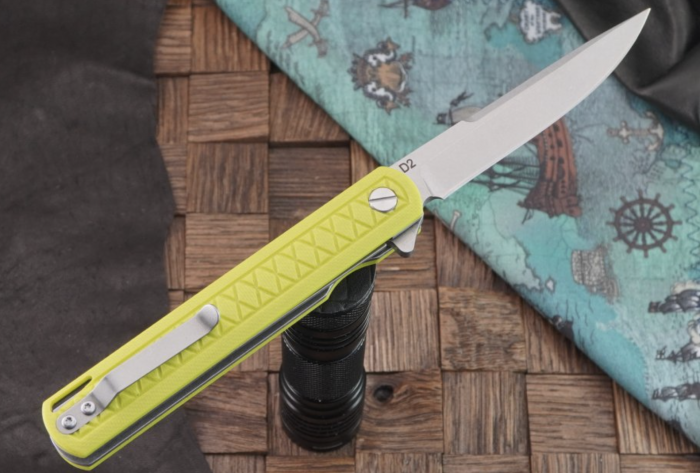 Складной нож Tuotown DJ-Y, сталь D2, рукоять G10