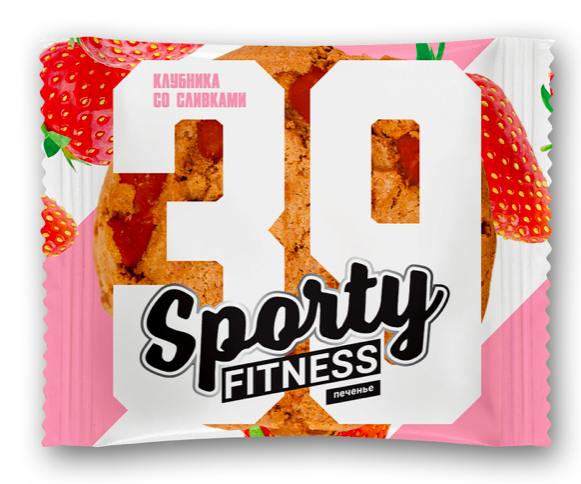 Протеиновое печенье Sporty Fitness (60 г)