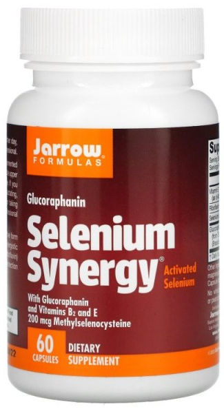 Selenium Synergy (селен, витамин Е, витамин B2, глюкорафанин) Jarrow Formulas