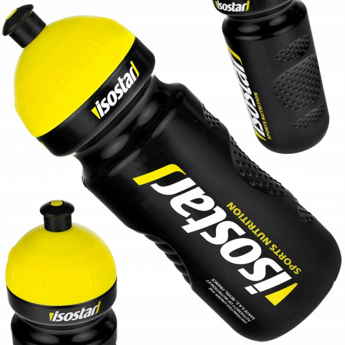 Спортивная бутылочка ISOSTAR Bidon 650 TV Black (650 мл)
