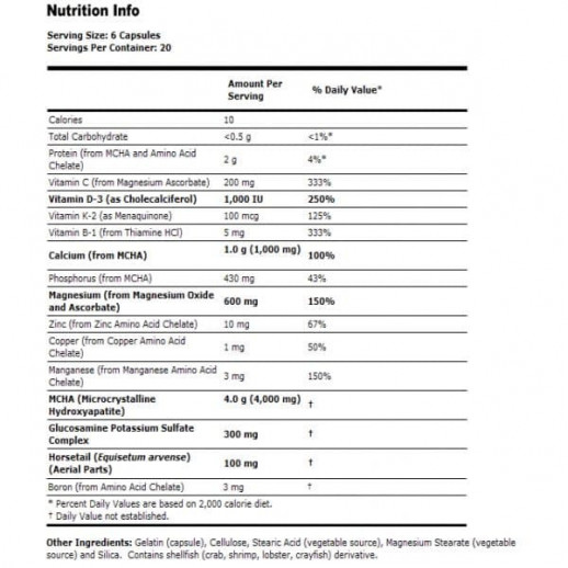 NOW Foods BONE STRENGTH (120 капс)