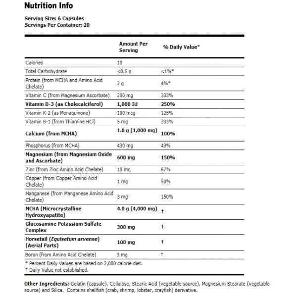 NOW Foods BONE STRENGTH (120 капс)
