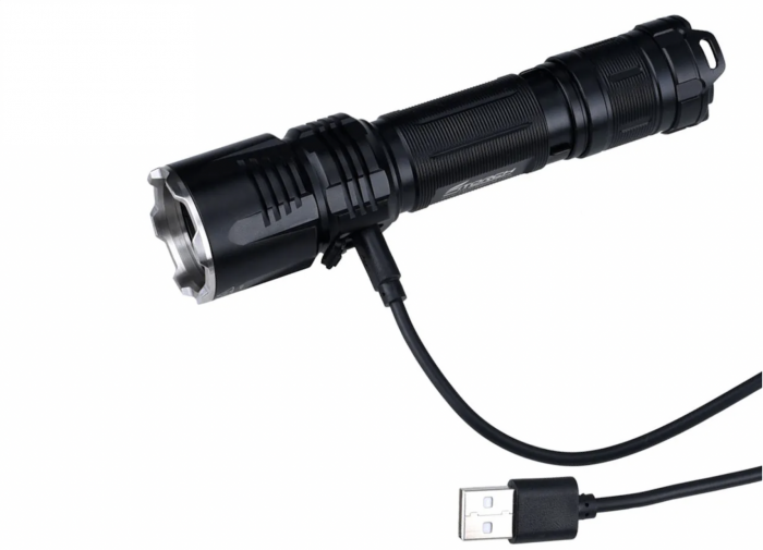 Фонарь FiTorch MR26 тактический (USB зарядка, светофильтры)