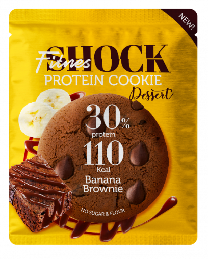 Протеиновое Печенье Бисквит Fitnes SHOCK DESERT (35 г)