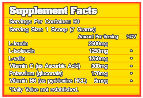 WTFLabz BCAA Yum Yum (420 г)