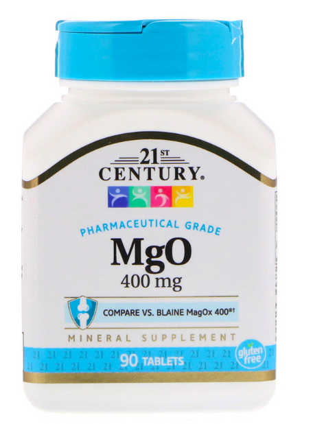 21st Century Оксид Магния 400 мг (90 табл)