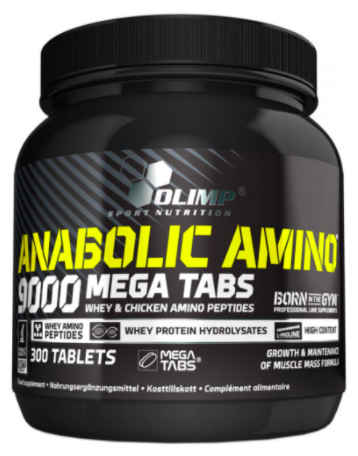 Аминокислотный комплекс Olimp Anabolic Amino 9000 (аминокислоты) 300 таблеток
