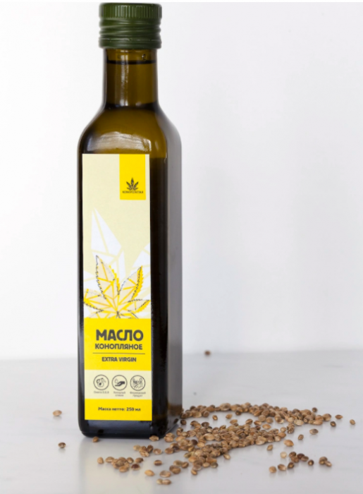 Масло конопляное EXTRA Virgin (250 мл)