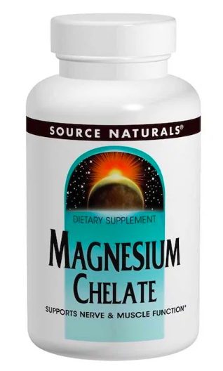 Source Naturals Magnesium Chelate (Магний Хелат) 100 mg