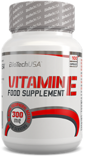 Витамин Е Vitamin E 200 мг BioTechUSA  (100 капс)