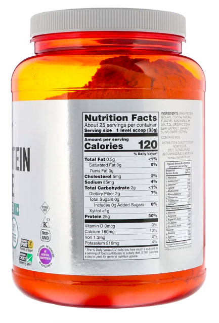 Now Whey Protein Isolate (816 г)