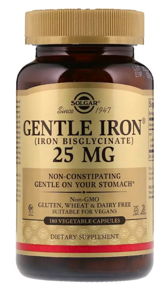 Solgar Мягкое Железо 25 мг (90 капс)