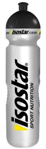 Спортивная бутылочка ISOSTAR Bidon 1000 TV Silver (1000 мл)
