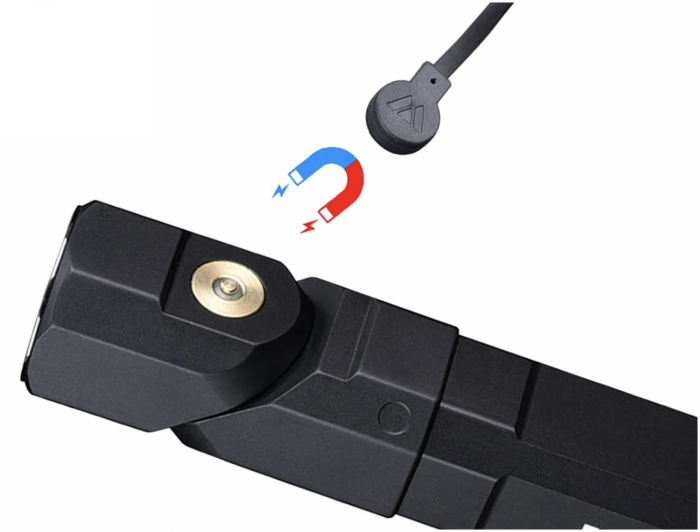 Фонарь FiTorch ER26 поворотный универсальный (магнитная USB зарядка) черный