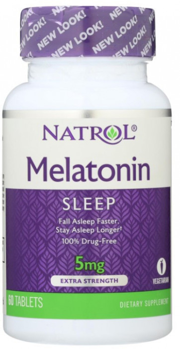 Natrol Melatonin 5 mg (60 таб)