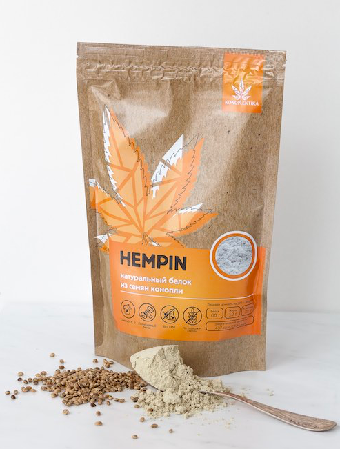 Протеин из семян конопли HempGreen (250 г)