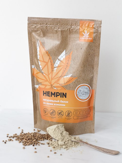 Протеин из семян конопли HempGreen (250 г)