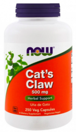 Cat's Claw (Кошачий коготь) 500 mg NOW (250 капс)