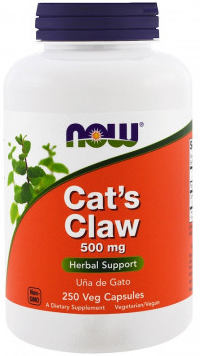 Cat's Claw (Кошачий коготь) 500 mg NOW (250 капс)