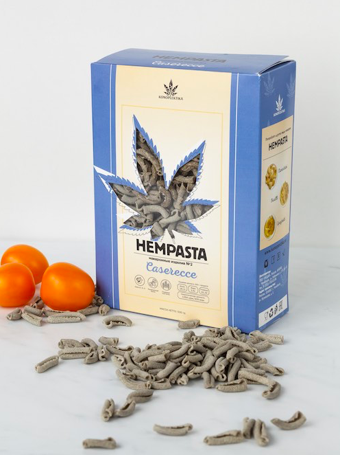 Макароны из конопляной муки Hempasta Casarece (500 г)
