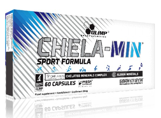 Olimp Chela-Min (Хелатные минералы) Sport Formula 60 (капс)