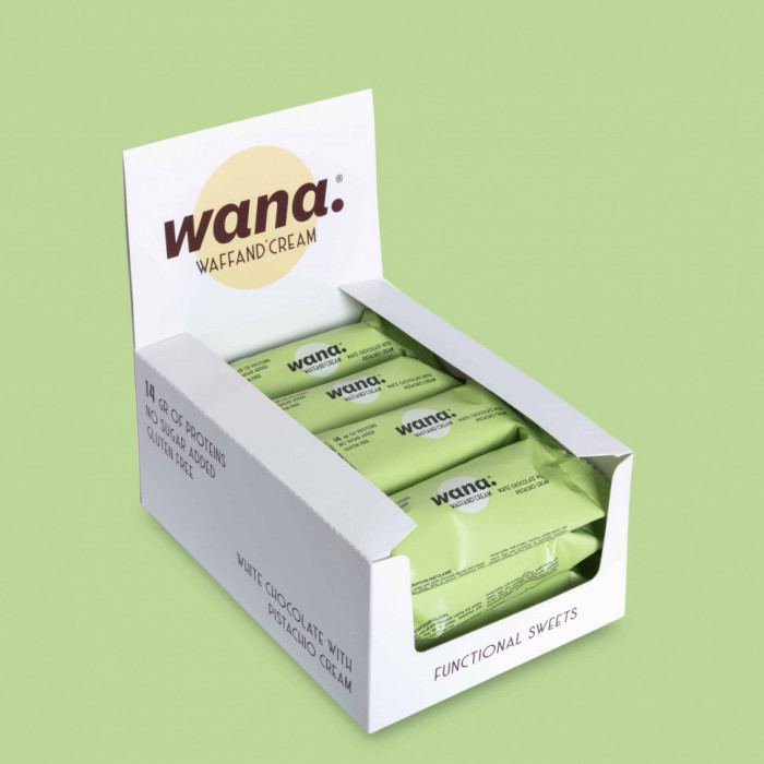 Протеиновые вафли с кремом WANA (43 г)