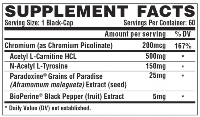 Nutrex Lipo-6 Black Ultra Concentrate Stim-Free (60 капс)