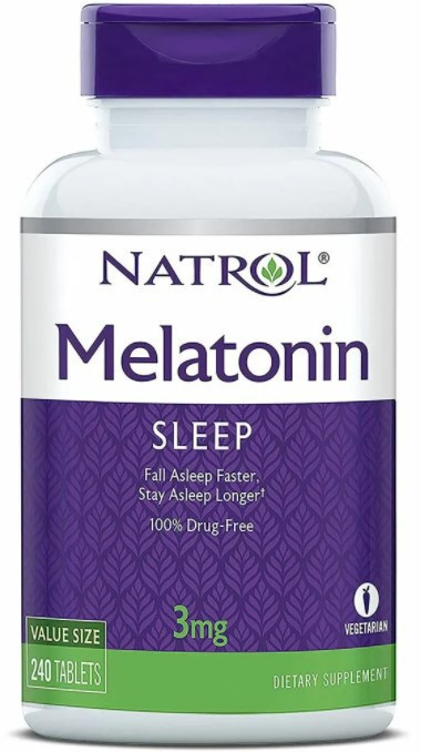 Natrol Melatonin 3 мг (60 табл)