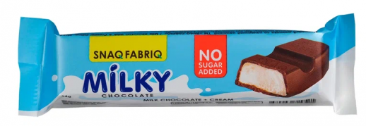 Молочная шоколадка с начинкой MILKY SNAQ FABRIQ (34 г)