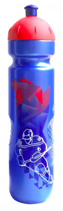 Спортивная бутылочка Isostar HOCKEY BLUE/CAP RED (1000 мл)
