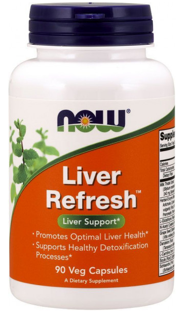Комплекс для печени Now Liver Refresh (90 капс)