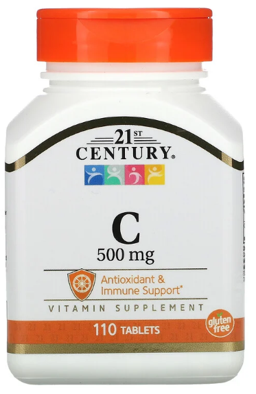 21st Century Vitamin C 500 mg (110 таб)