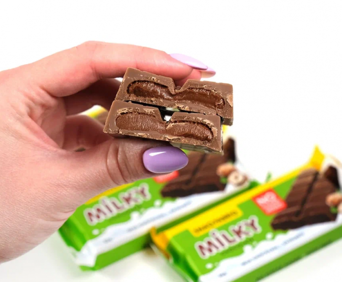 Молочный шоколад MILKY SNAQ FABRIQ (55 г)