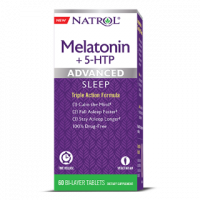 Natrol Advanced Sleep Melatonin + 5-HTP (60 табл)