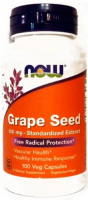 NOW Foods Grape Seed Экстракт Виноградных Косточек 100 мг (100 капс)
