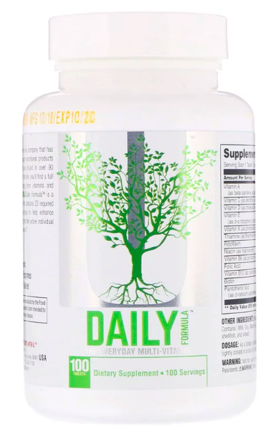 Universal Nutrition Daily Formula (100 табл)